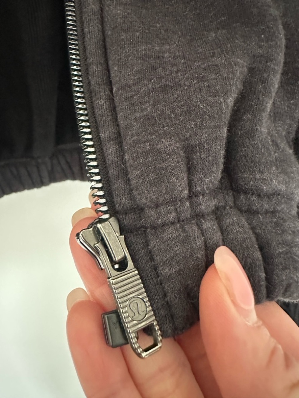 Lululemon Cropped Full Zip - Picture 2 of 3
